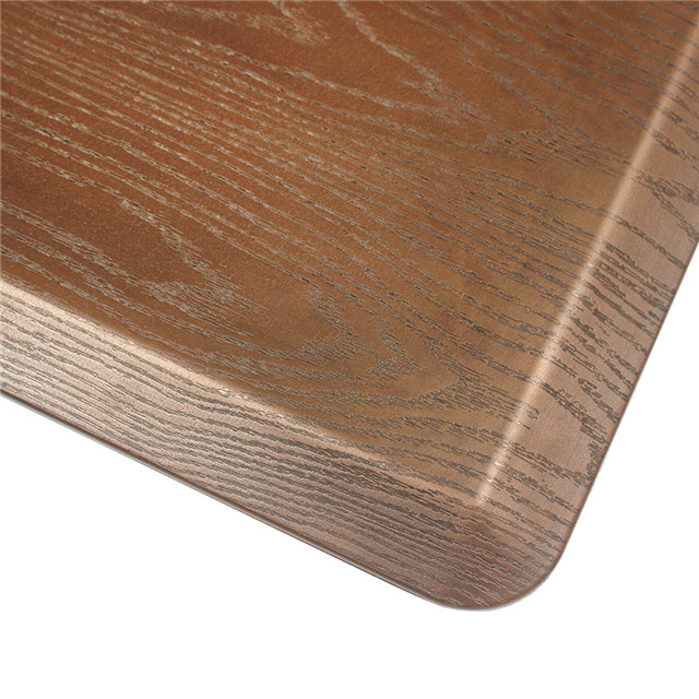 20X30X0.75inch超厚小尺寸木纹抗污站立办公桌垫